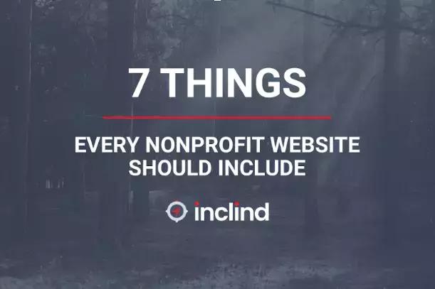  7 Things Every Nonprofit Website Should Include