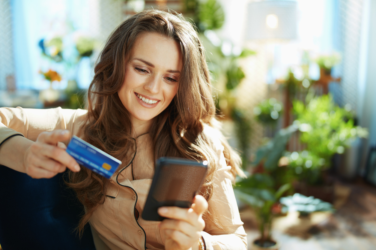 person paying