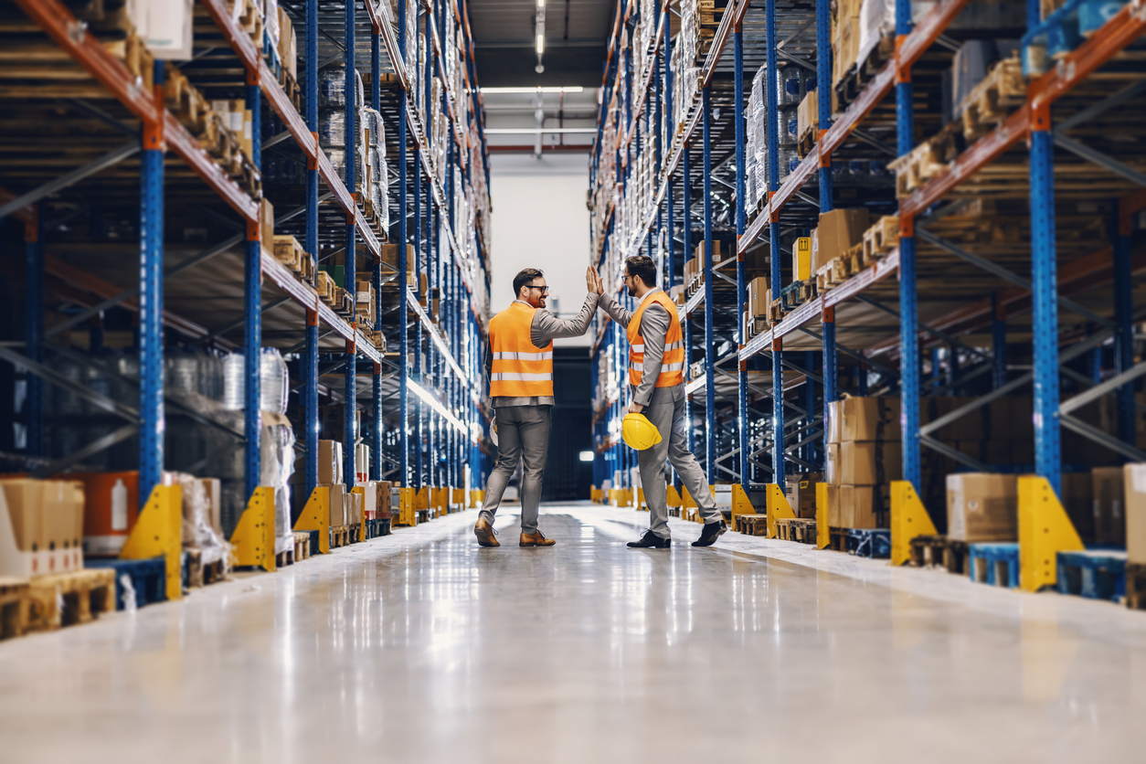 warehouse workers