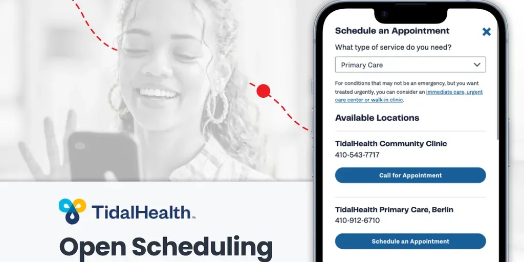 TidalHealth Scheduling 
