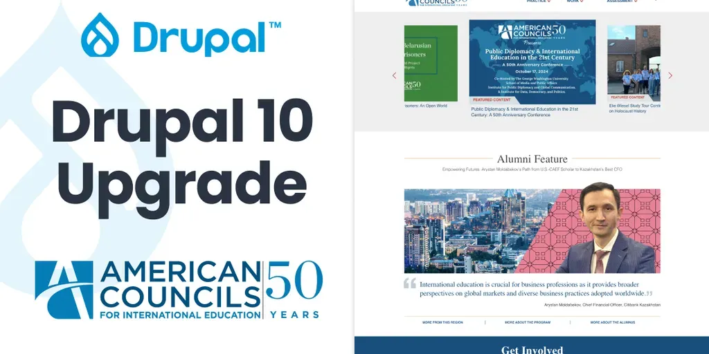 americancouncils.org Drupal 10 Upgrade Case Study